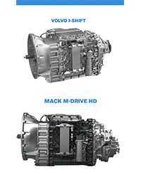 Volvo I-Shift and Mack M-Drive